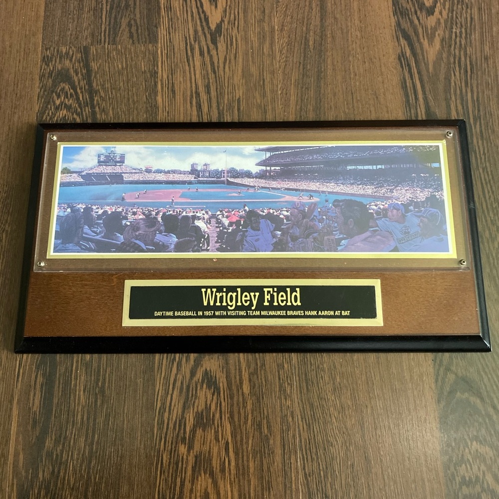 Wrigley Field Commemorative Plaque MLB Stadium Collectors Plaque 1994
